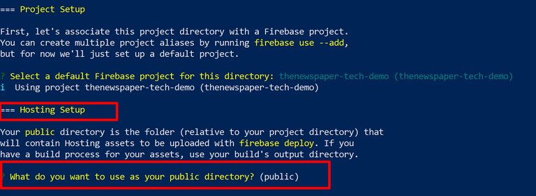 Firebase Hosting SetUp