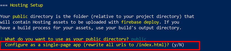 Firebase Site Config